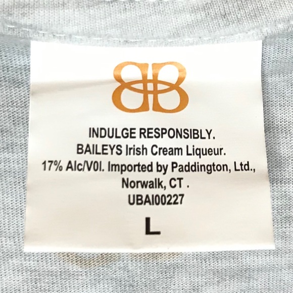 Take 40% Off “I ☘️ Baileys” Unisex T-Shirt - Picture 5 of 7